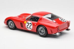 Ferrari 250 GTO #22 24 Hours of Le Mans 1962 Kyosho 1:18 08432B Metal — zdjęcie 7 z 8