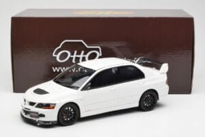 Mitsubishi Lancer Evo VIII MR FQ-400 Biały Otto 1:18 OT777 Żywica — zdjęcie 6 z 6