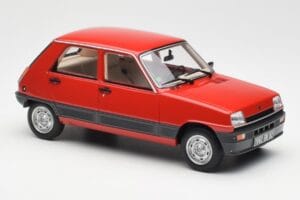 Renault 5 GTL Czerwony Otto 1:18 OT1147 Żywica — zdjęcie 4 z 6