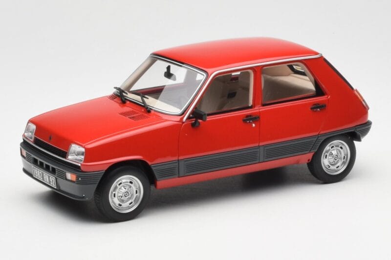 Renault 5 GTL Czerwony Otto 1:18 OT1147 Żywica