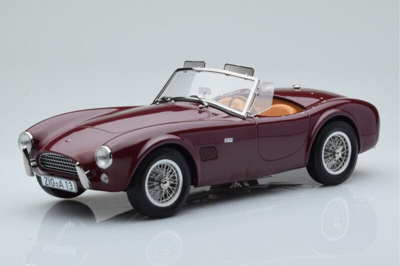 AC Cobra 289 Ciemnoczerwony Norev 1:18 182758 Metal