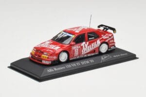 Alfa Romeo 155 V6 #12 M. Alboreto DTM 1995 Minichamps 1:43 430950312 Metal — zdjęcie 2 z 4