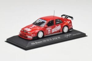 Alfa Romeo 155 V6 TI #18 Euroteam Modena DTM 1995 Minichamps 1:43 430950318 Metal — zdjęcie 2 z 4