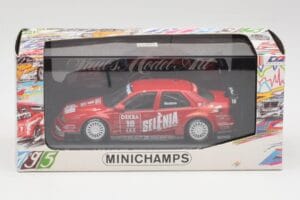 Alfa Romeo 155 V6 TI #18 Euroteam Modena DTM 1995 Minichamps 1:43 430950318 Metal — zdjęcie 4 z 4