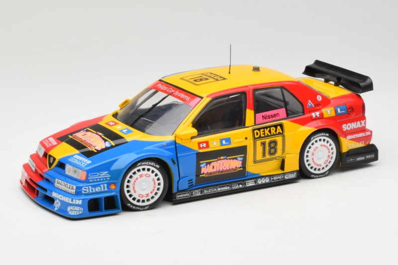 Alfa Romeo 155 V6 Ti #18 K. Nissen Schubel Engineering DTM 1993 UT Models 1:18 180930123 Metal
