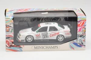 Alfa Romeo 155 V6 TI #26 Team Enstler K. Struwe DTM 1994 Minichamps 1:43 430940126 Metal — zdjęcie 4 z 4