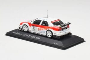 Alfa Romeo 155 V6 TI #27 M. Alen Presentation DTM 1995 Minichamps 1:43 430950227 Metal — zdjęcie 3 z 4