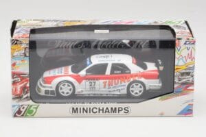Alfa Romeo 155 V6 TI #27 M. Alen Presentation DTM 1995 Minichamps 1:43 430950227 Metal — zdjęcie 4 z 4