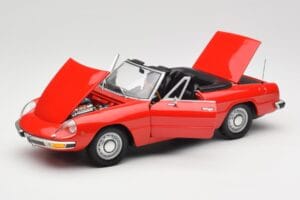 Alfa Romeo 2000 Spider Czerwony Minichamps 1:18 180120930 Metal — zdjęcie 2 z 8