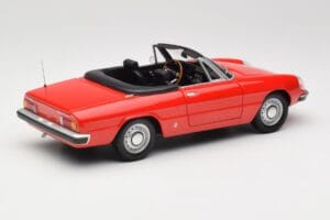 Alfa Romeo 2000 Spider Czerwony Minichamps 1:18 180120930 Metal — zdjęcie 3 z 8