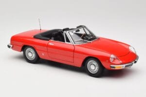 Alfa Romeo 2000 Spider Czerwony Minichamps 1:18 180120930 Metal — zdjęcie 6 z 8