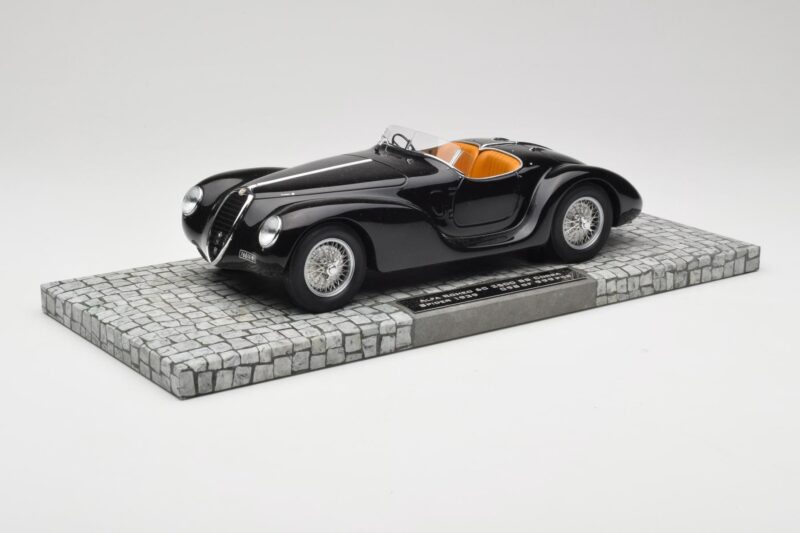 Alfa Romeo 6C 2500 SS Corsa Spider Czarny Minichamps 1:18 107120231 Metal