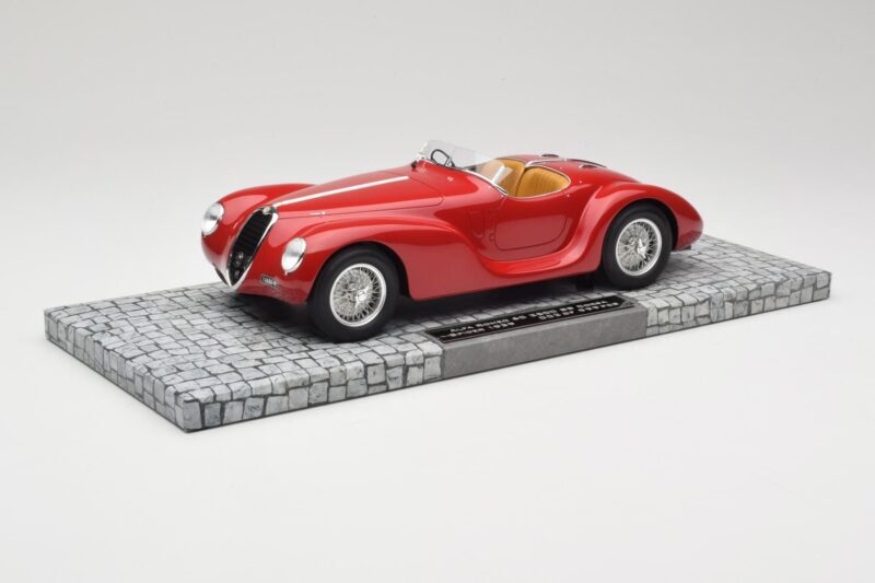 Alfa Romeo 6C 2500 SS Corsa Spider Czerwony Minichamps 1:18 107120230 Żywica