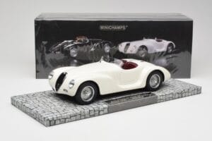 Alfa Romeo 6C 2500 SS Corsa Spider Biały Minichamps 1:18 107120232 Żywica — zdjęcie 6 z 6