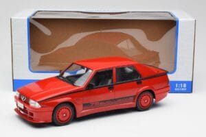 Alfa Romeo 75 Turbo Evoluzione Czerwony MCG 1:18 MCG18428 Metal — zdjęcie 6 z 6