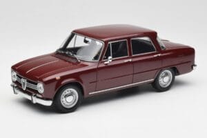 Alfa Romeo Giulia 1300 Ciemnoczerwony Minichamps 1:18 180120906 Metal