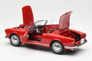 Alfa Romeo Giulietta 1300 Spider Czerwony AUTOart 1:18 70157 Metal — zdjęcie 5 z 8