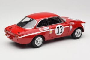 Alfa Romeo GTA 1300 Junior #33 T. Hezemans / G. van Lennep Hezemans Jarama 1972 Minichamps 1:18 100721233 Metal — zdjęcie 3 z 8