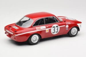 Alfa Romeo GTA 1300 Junior #33 T. Hezemans / G. van Lennep Division 1 Winners 4 Hours of Jarama 1972 Minichamps 1:18 15572123 — zdjęcie 2 z 6