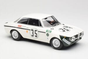 Alfa Romeo GTA 1300 Junior #35 C. Colzani / Pooky / G. Venturi 4 Hours of Jarama 1972 Minichamps 1:18 155721235 Metal — zdjęcie 4 z 6