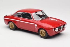 Alfa Romeo GTA 1300 Junior Czerwony Minichamps 1:18 155120020 Metal — zdjęcie 4 z 6