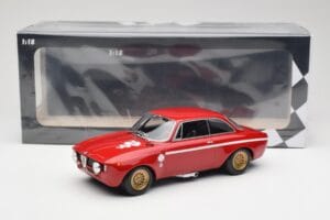 Alfa Romeo GTA 1300 Junior Czerwony Minichamps 1:18 155120020 Metal — zdjęcie 6 z 6