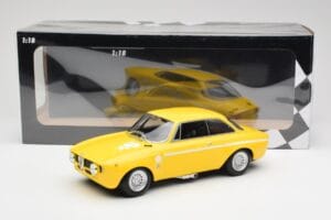 Alfa Romeo GTA 1300 Junior Żółty Minichamps 1:18 155120024 Metal — zdjęcie 6 z 6