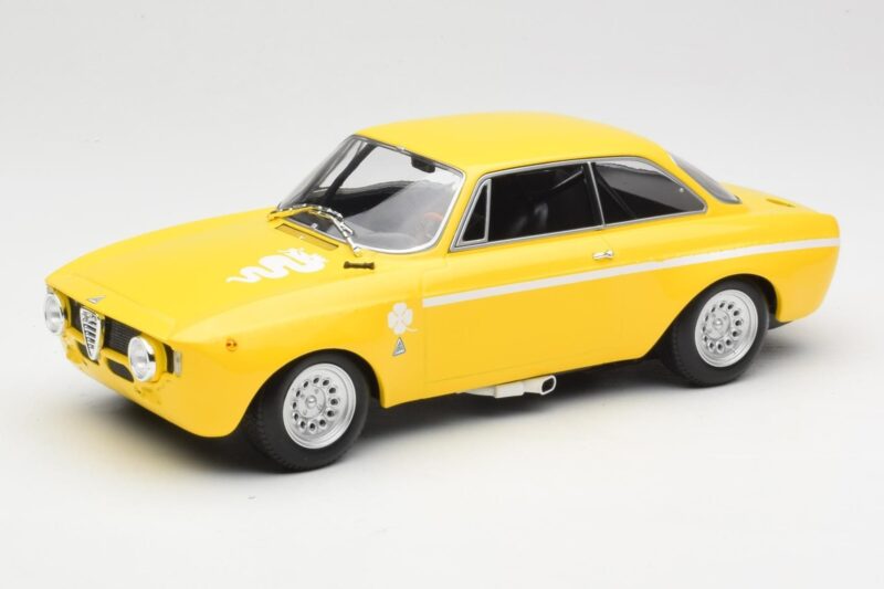 Alfa Romeo GTA 1300 Junior Żółty Minichamps 1:18 155120024 Metal