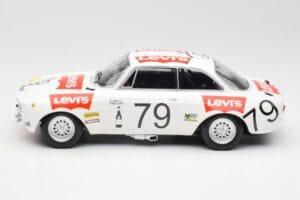 Alfa Romeo GTA 1300 #79 H. Rubens / C. Van Ryn 24 Hours of Spa 1971 Minichamps 1:18 155711279 Metal — zdjęcie 3 z 6