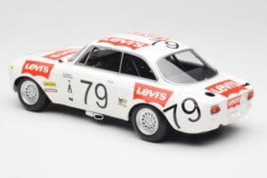Alfa Romeo GTA 1300 #79 H. Rubens / C. Van Ryn 24 Hours of Spa 1971 Minichamps 1:18 155711279 Metal — zdjęcie 5 z 6