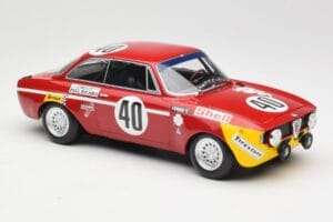 Alfa Romeo GTA 1300 #83 Autodelta C. Facetti / S. Truci 24 Hours of Spa 1972 Minichamps 1:18 155722283 Metal — zdjęcie 4 z 6