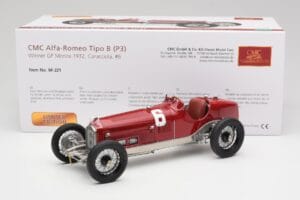 Alfa Romeo P3 #6 R. Caracciola Monza GP Winner 1932 CMC 1:18 M-221 Metal — zdjęcie 6 z 6