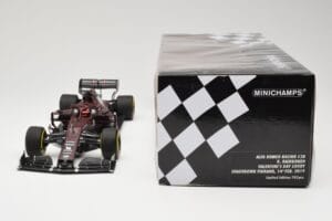 Alfa Romeo Racing C38 #7 K. Raikkonen Valentine's Day Livery Shakedown Fiorano 14th February 2019 Minichamps 1:18 110199907 M — zdjęcie 6 z 6