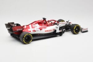 Alfa Romeo Racing C39 #7 K. Raikkonen Austrian GP 2020 Minichamps 1:18 110200107 Metal — zdjęcie 2 z 5