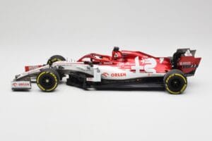 Alfa Romeo Racing C39 #7 K. Raikkonen Austrian GP 2020 Minichamps 1:18 110200107 Metal — zdjęcie 3 z 5