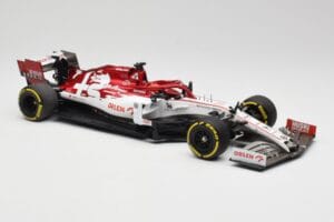 Alfa Romeo Racing C39 #7 K. Raikkonen Austrian GP 2020 Minichamps 1:18 110200107 Metal — zdjęcie 4 z 5