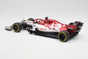 Alfa Romeo Racing C39 #7 K. Raikkonen Austrian GP 2020 Minichamps 1:18 110200107 Metal — zdjęcie 5 z 5