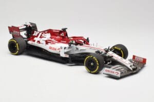 Alfa Romeo Racing C39 #99 A. Giovinazzi Austrian GP 2020 Minichamps 1:18 110200199 Metal — zdjęcie 4 z 6