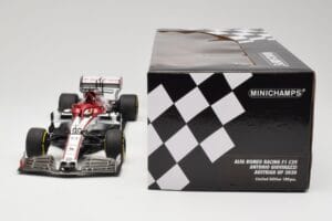 Alfa Romeo Racing C39 #99 A. Giovinazzi Austrian GP 2020 Minichamps 1:18 110200199 Metal — zdjęcie 6 z 6