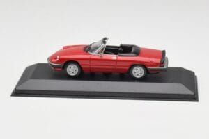 Alfa Romeo Spider 2000 Alfa Czerwony Minichamps 1:43 436120760 Metal