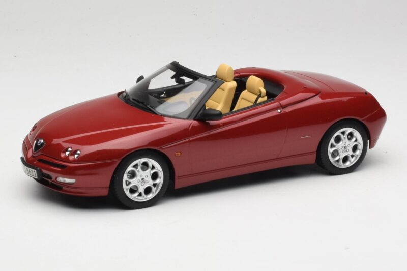 Alfa Romeo Spider 916 Proteo Red Metallic Norev 1:18 187854 Metal