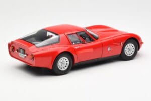 Alfa Romeo TZ2 Czerwony AUTOart 1:18 70198 Metal — zdjęcie 2 z 6