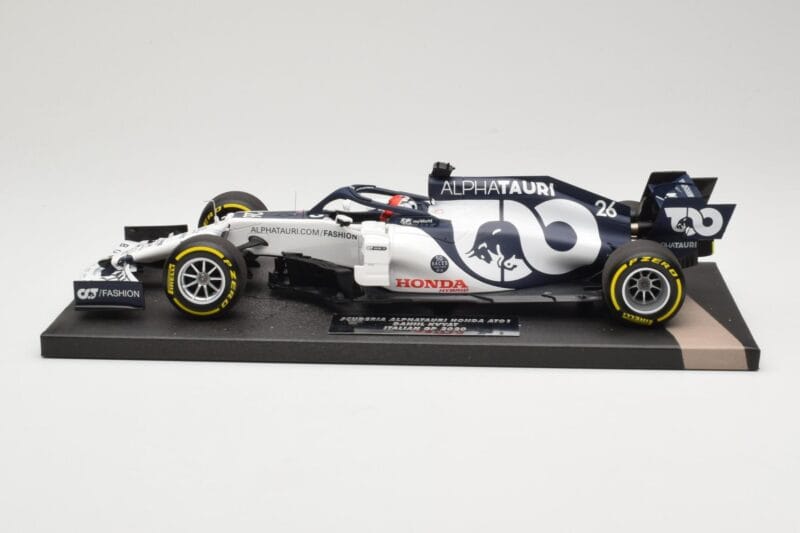 AlphaTauri Honda AT01 #26 D. Kvyat Italian GP 2020 Minichamps 1:18 117200826 Metal