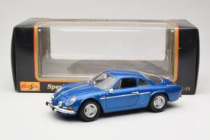 Alpine A110 1600S Niebieski Maisto 1:18 31850 Metal — zdjęcie 8 z 8