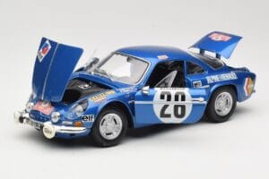Alpine A110 1600S #28 Alpine-Renault O. Andersson / D. Stone Rally Monte Carlo 1971 Maisto 1:18 56033 Metal — zdjęcie 2 z 8