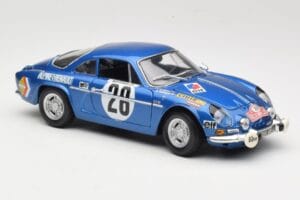 Alpine A110 1600S #28 Alpine-Renault O. Andersson / D. Stone Rally Monte Carlo 1971 Maisto 1:18 56033 Metal — zdjęcie 6 z 8
