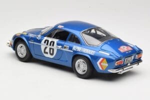Alpine A110 1600S #28 Alpine-Renault O. Andersson / D. Stone Rally Monte Carlo 1971 Maisto 1:18 56033 Metal — zdjęcie 7 z 8