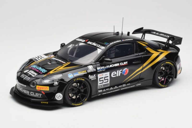 Alpine A110 GT4 Evo #55 P. Huteau / L. Hurgon GT4 European Series 2024 Otto 1:18 OT1149 Żywica