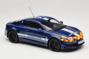 Alpine A110 S Gendarmerie Norev 1:18 185420 Metal — zdjęcie 4 z 6