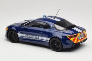 Alpine A110 S Gendarmerie Norev 1:18 185420 Metal — zdjęcie 5 z 6